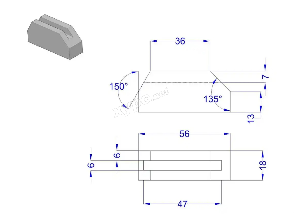 SolidWorks基础练习题 第116题