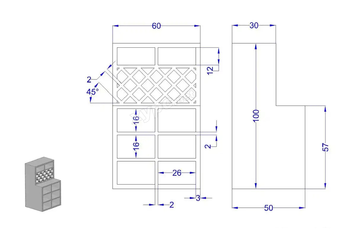 SolidWorks基础练习题 第117题