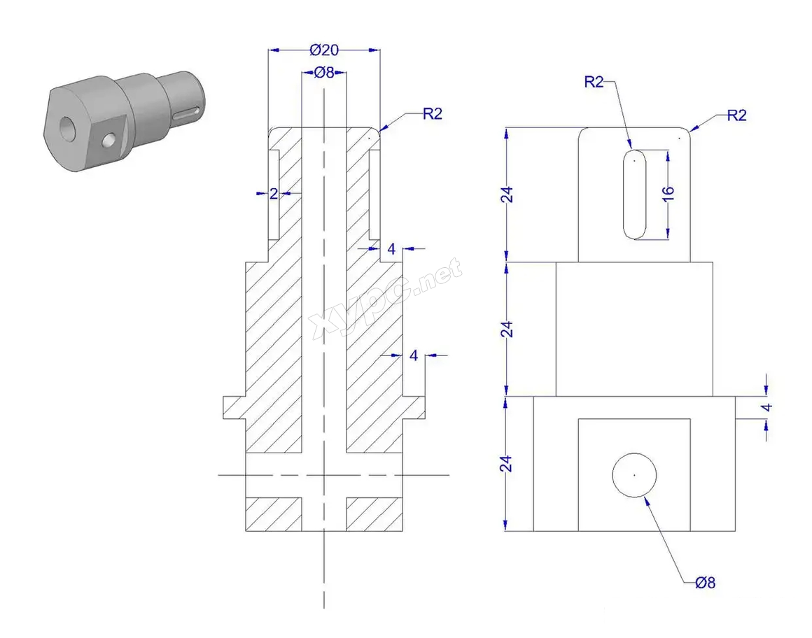 SolidWorks基础练习题 第141题