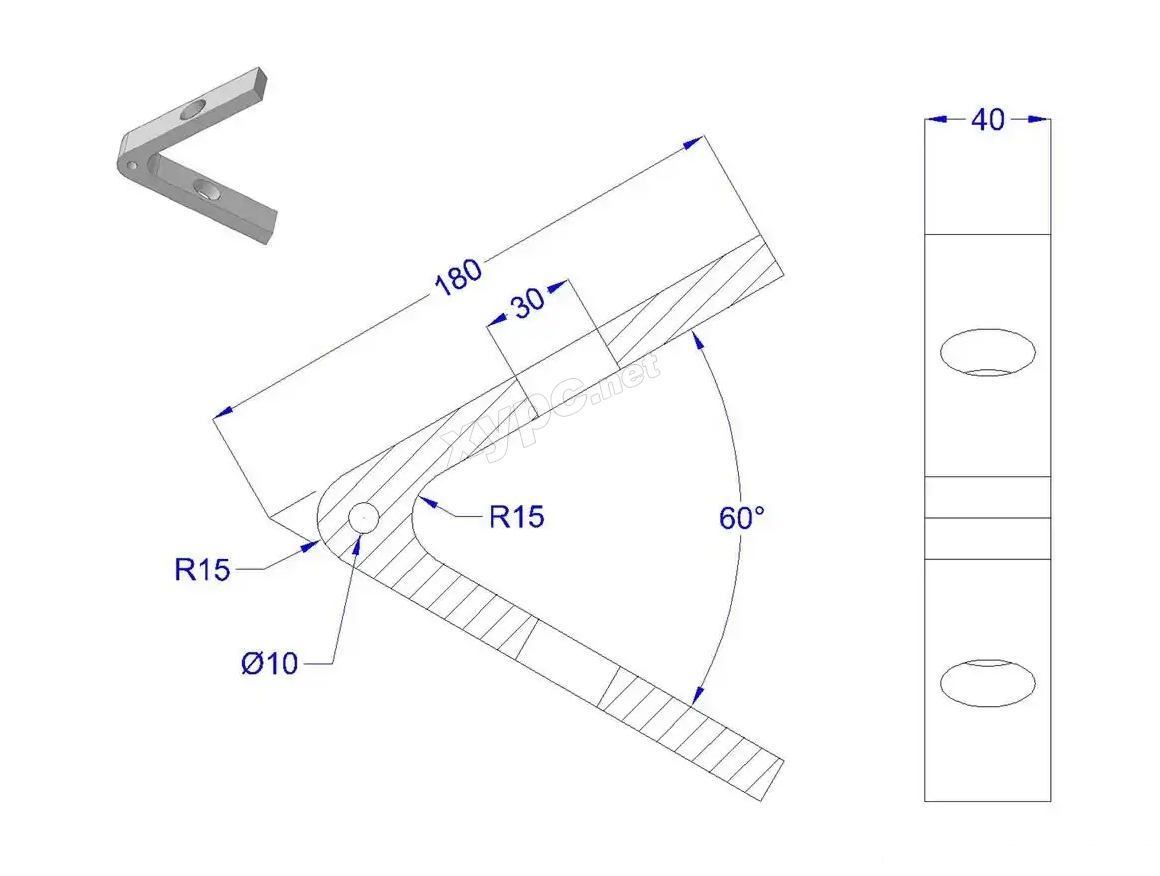 SolidWorks基础练习题 第150题