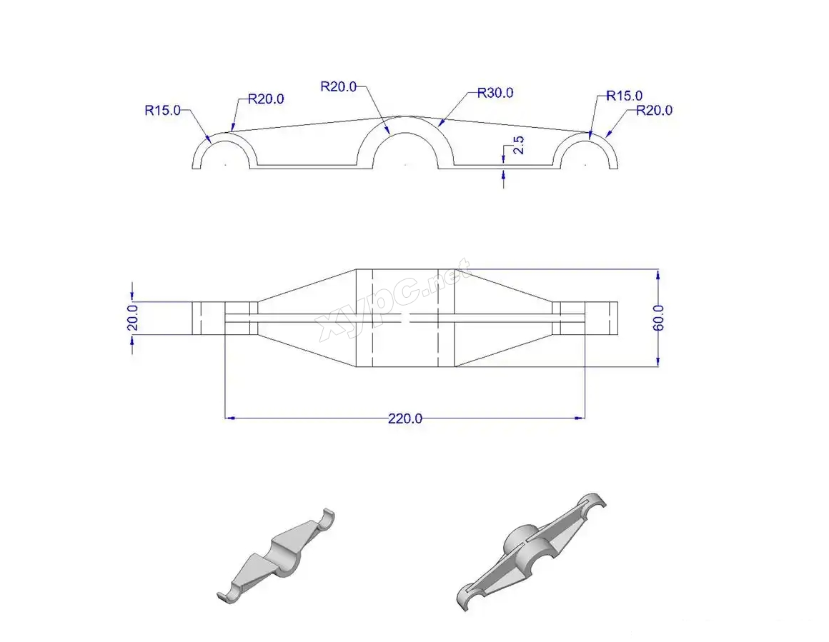 SolidWorks基础练习题 第154题