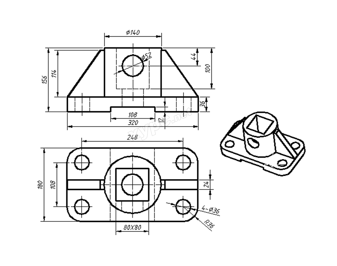 SolidWorks基础练习题 第161题