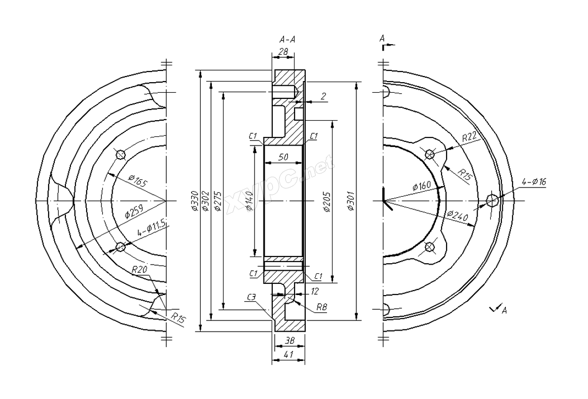 SolidWorks基础练习题 第176题