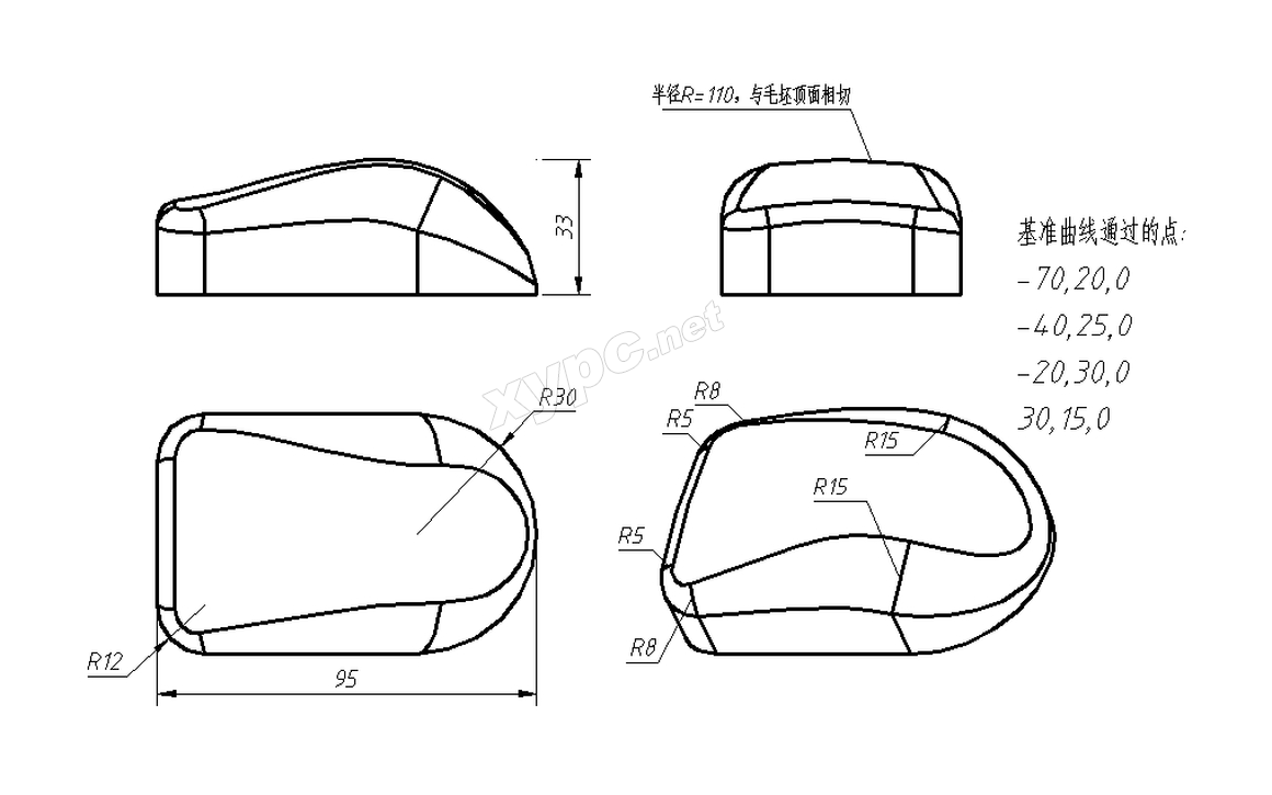 SolidWorks基础练习题 第180题