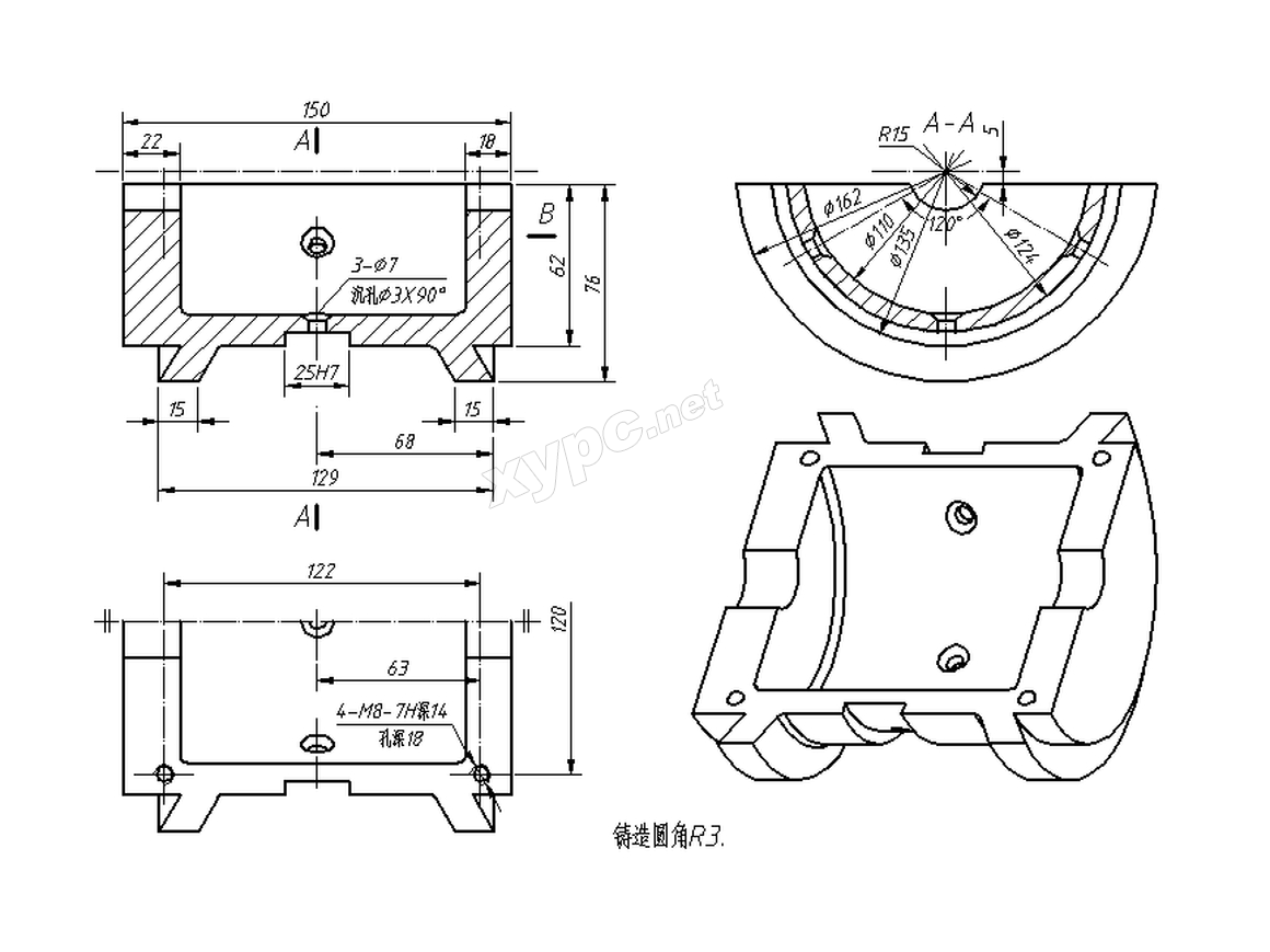 SolidWorks基础练习题 第187题
